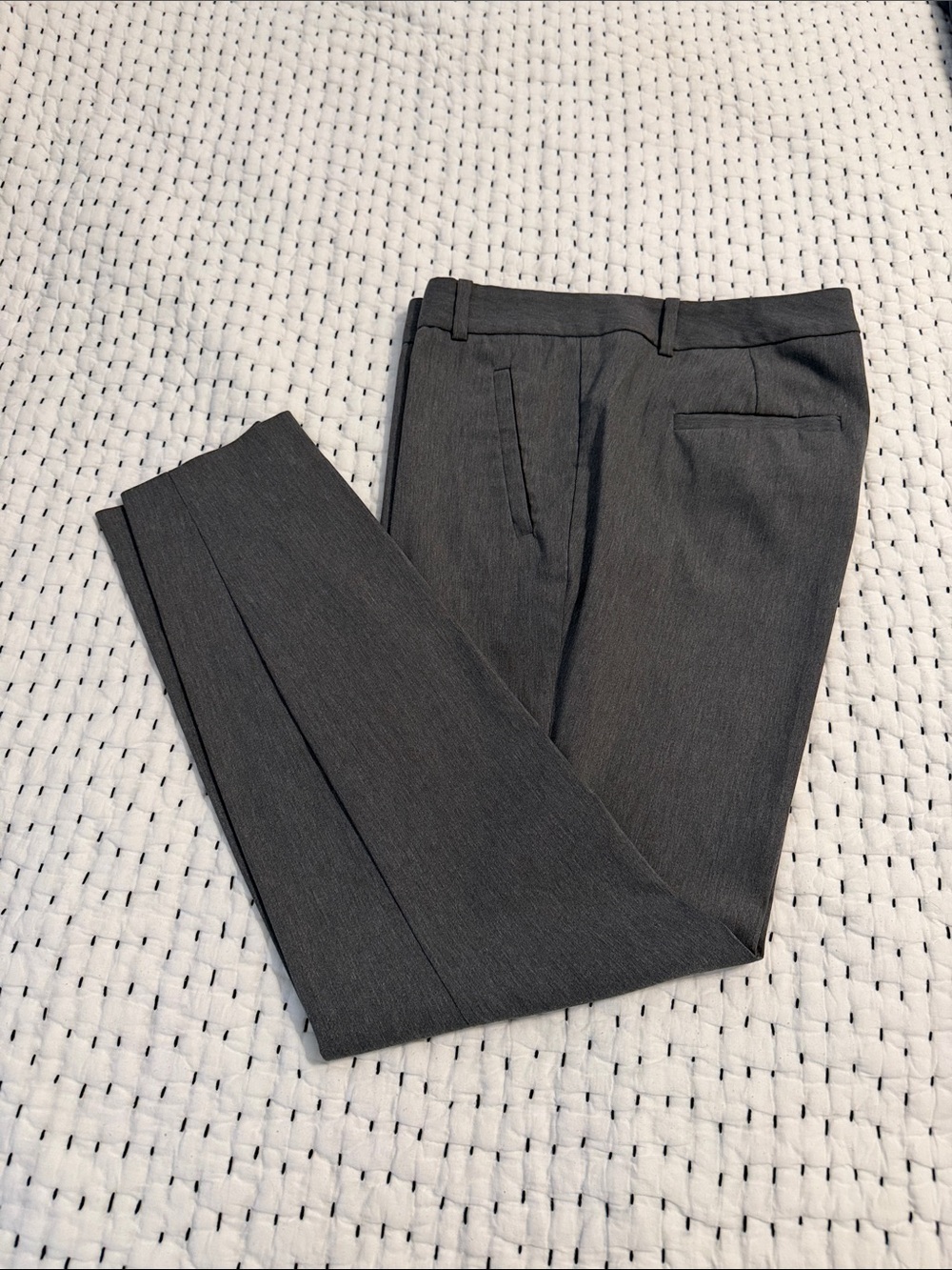 Women’s Classic Tailored Dress Pants - Charcoal Gray